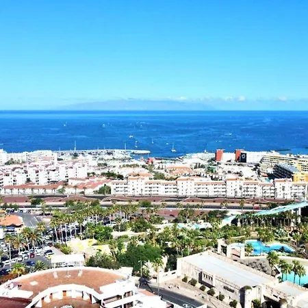 Apartment With Beautiful View, Wifi, Pool, Tenerife South Lägenhet *