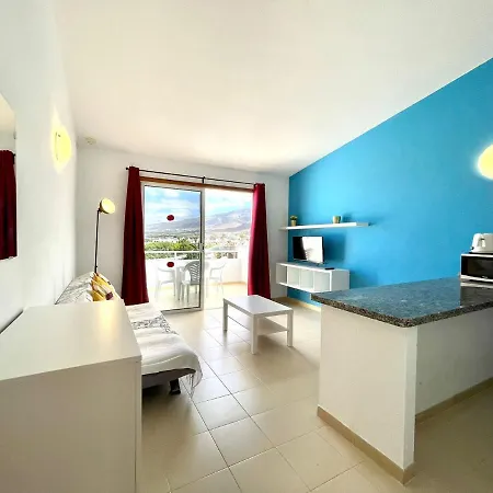 Apartment With Beautiful View, Wifi, Pool, Tenerife South Lägenhet Costa Adeje (Tenerife)