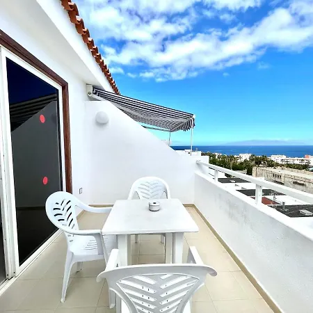 Lägenhet Apartment With Beautiful View, Wifi, Pool, Tenerife South *